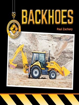 cover image of Backhoes